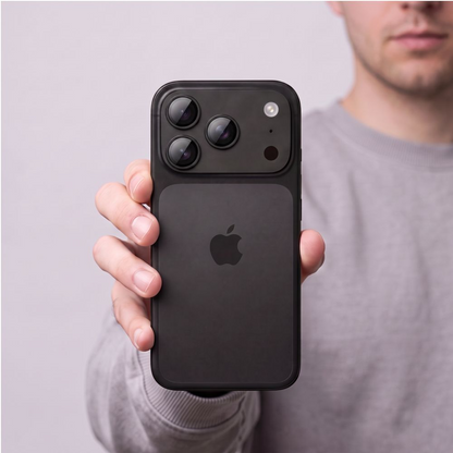 Zaštitna folija za zadnju kameru Tech-Protect CamFull Fit+ za Apple iPhone 18 Pro Max, kaljeno staklo, crna