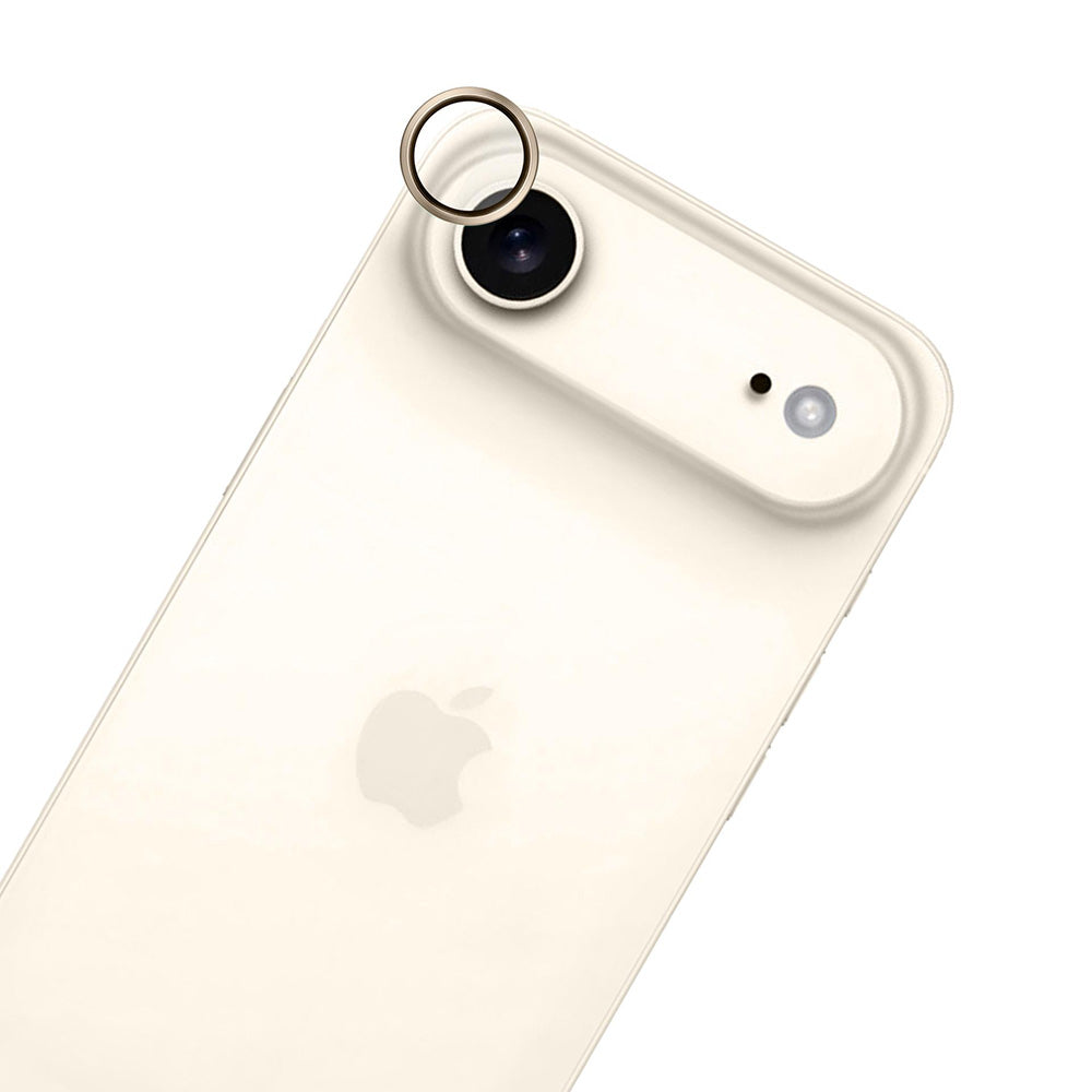 Folija za zaštitu zadnje kamere 3MK Hardy Protection Pro za Apple iPhone 17 Air, Kaljeno staklo, Zlatna