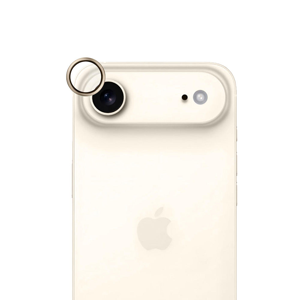 Folija za zaštitu zadnje kamere 3MK Hardy Protection Pro za Apple iPhone 17 Air, Kaljeno staklo, Zlatna