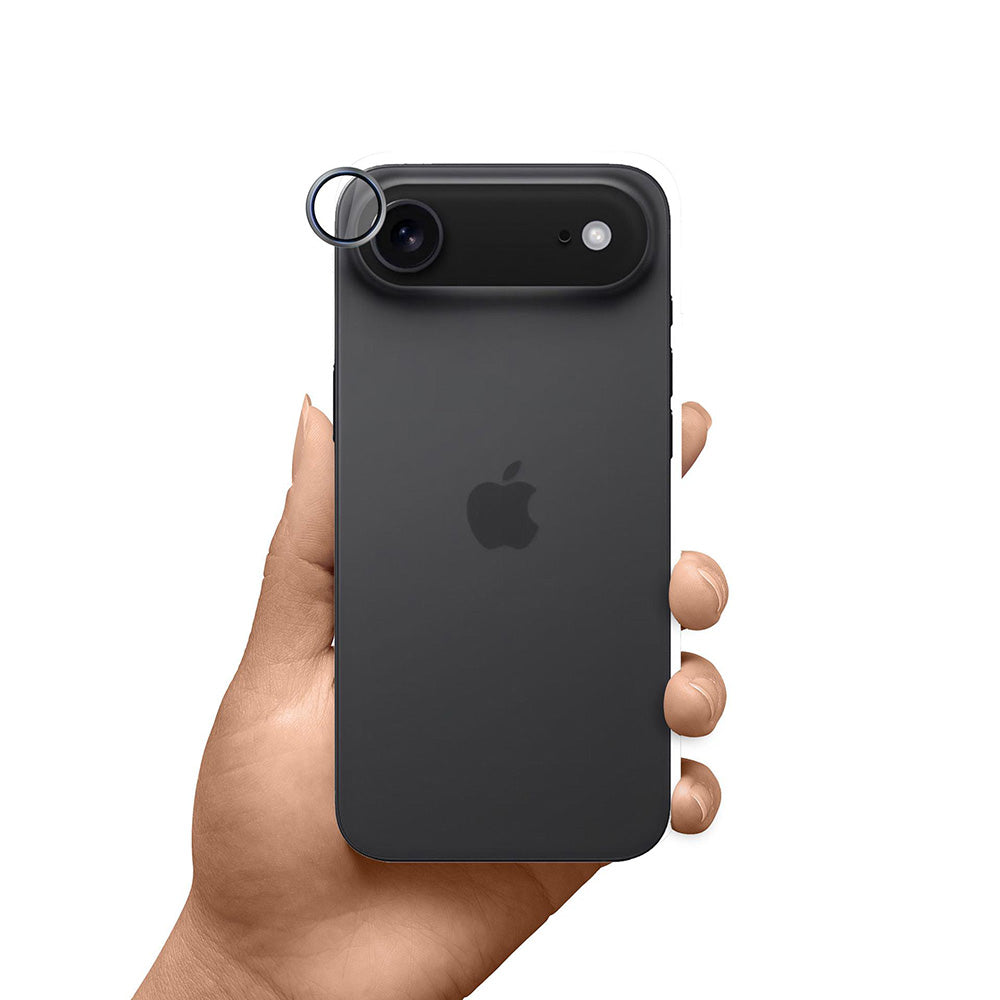 Folija za zaštitu zadnje kamere 3MK Hardy Protection Pro za Apple iPhone 17 Air, Kaljeno staklo, Siva