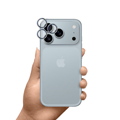 Zaštitna folija za zadnju kameru 3MK Hardy Protection Pro za Apple iPhone 17 Pro Max / 17 Pro, Kaljeno staklo, Bež