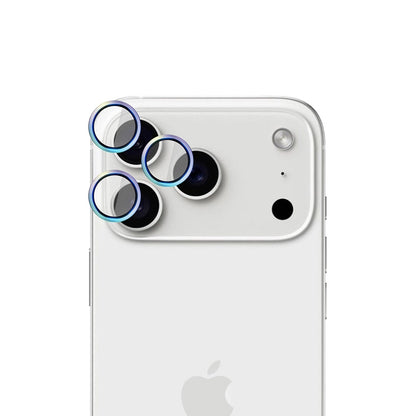 Folija za zaštitu zadnje kamere 3MK Hardy Protection Pro za Apple iPhone 17 Pro Max / 17 Pro, Kaljeno staklo, Višebojna