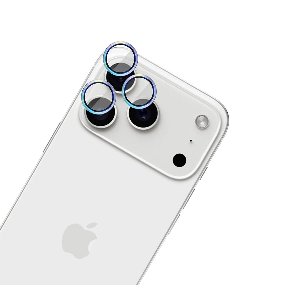 Folija za zaštitu zadnje kamere 3MK Hardy Protection Pro za Apple iPhone 17 Pro Max / 17 Pro, Kaljeno staklo, Višebojna
