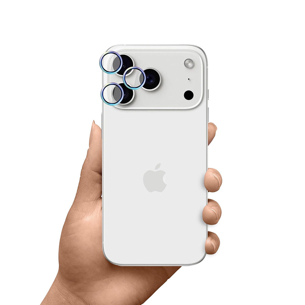 Folija za zaštitu zadnje kamere 3MK Hardy Protection Pro za Apple iPhone 17 Pro Max / 17 Pro, Kaljeno staklo, Višebojna