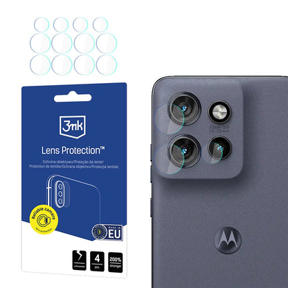 Folija za zaštitu zadnje kamere 3MK Protection za Motorola Edge 60 Neo, Fleksibilno staklo, Set od 4 komada, Providna
