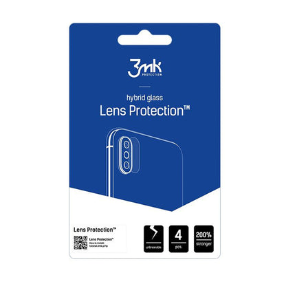 Folija za zaštitu zadnje kamere 3MK Protection za Motorola Edge 70 Fusion, Fleksibilno staklo, Set od 4 komada, Providna