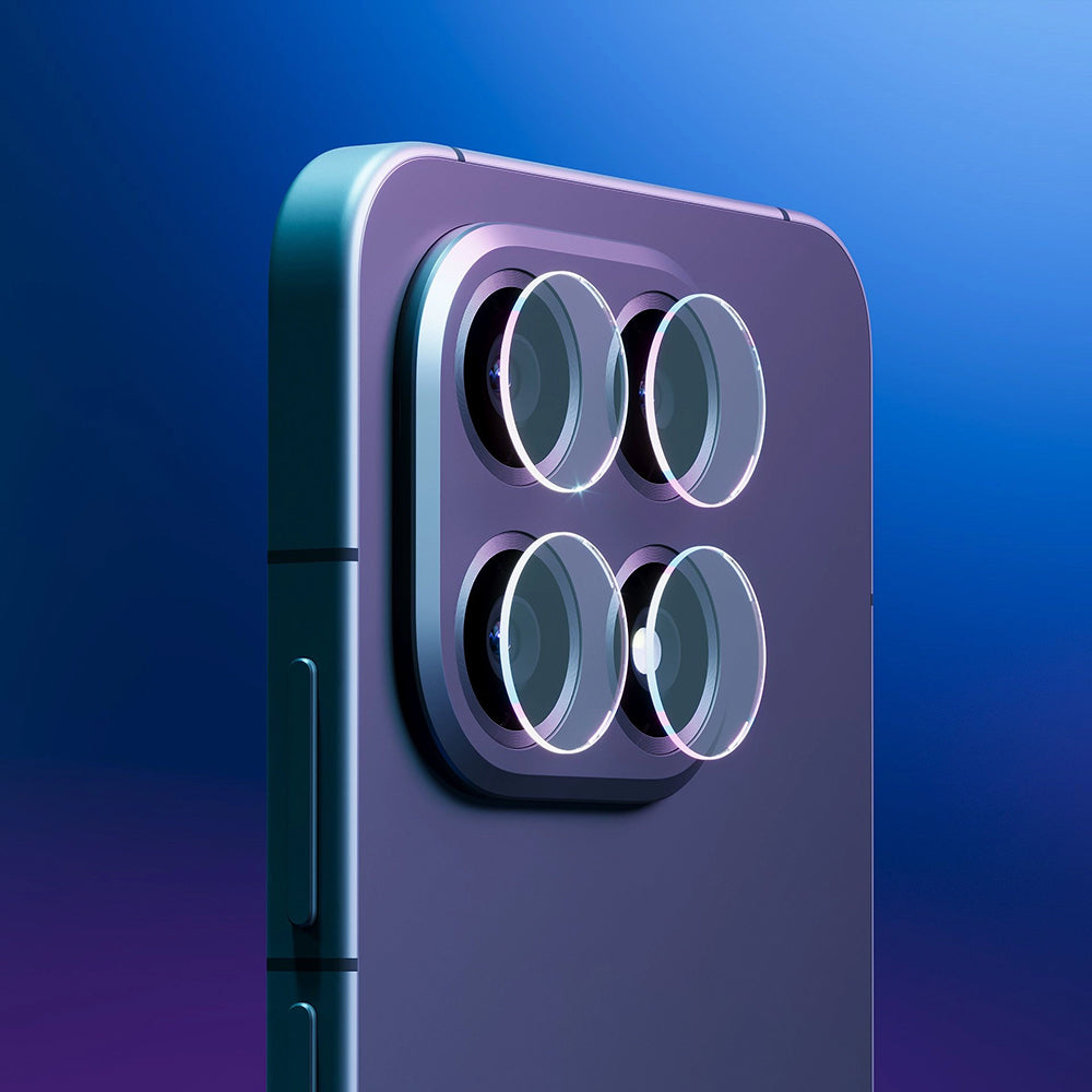 Folija za zaštitu zadnje kamere 3MK Protection za Motorola Edge 70, Kaljeno staklo, Set od 4 komada, Providna