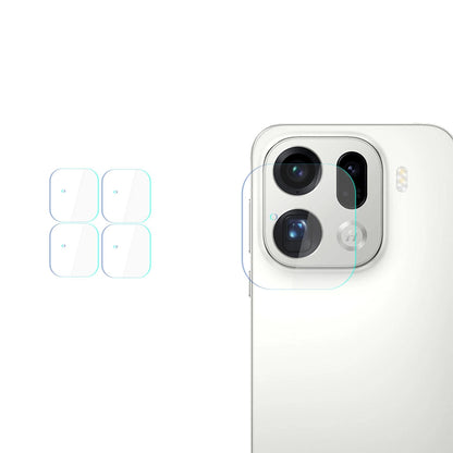 Folija za zaštitu zadnje kamere 3MK Protection za Oppo Find X9 Pro, Kaljeno staklo, Set od 4 komada, Providna