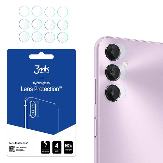Zaštitna folija za zadnju kameru 3MK Protection za Samsung Galaxy A05s A057, Fleksibilno staklo, Set od 4 komada, Providna