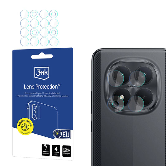 Zaštitna folija za zadnju kameru 3MK Protection za Xiaomi Poco M8 Pro, Kaljeno staklo, Set od 4 komada, Providna