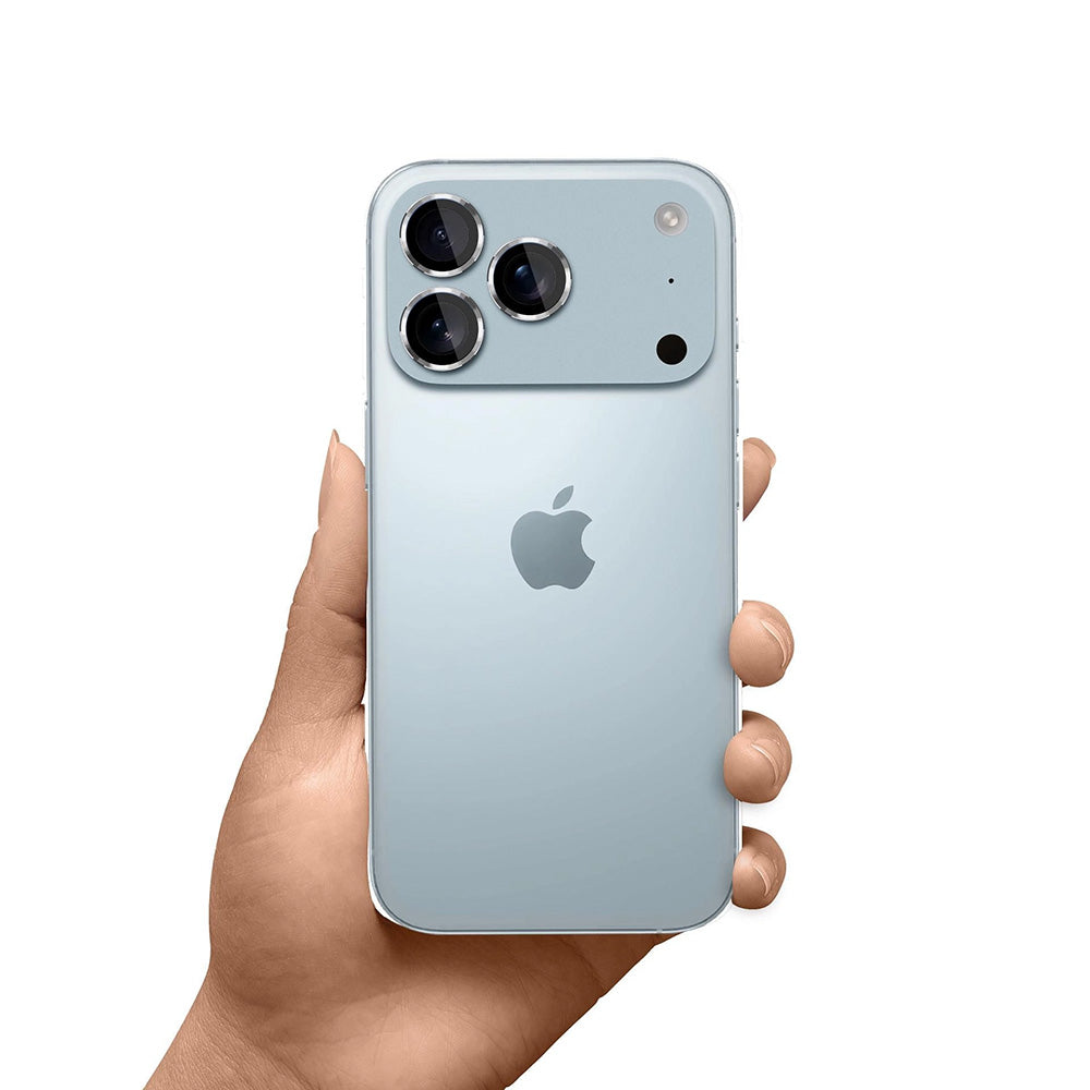 Folija za zaštitu zadnje kamere 3MK Protection Pro za Apple iPhone 17 Pro Max / 17 Pro, Kaljeno staklo, Srebrna
