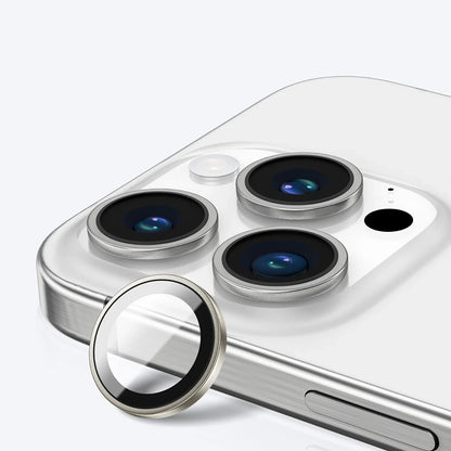Zaštitna folija za zadnju kameru Anank AR za Apple iPhone 16 Pro Max / 16 Pro, Kaljeno staklo, Srebrna