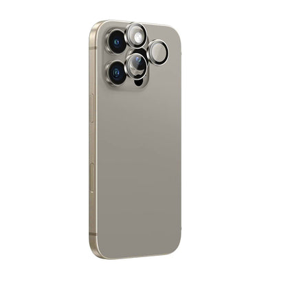 Zaštitna folija za zadnju kameru Anank AR za Apple iPhone 16 Pro Max / 16 Pro, Kaljeno staklo, Metalik siva