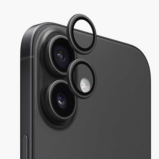 Folija za zaštitu zadnje kamere Anank AR za Apple iPhone 17, Kaljeno staklo, Crna