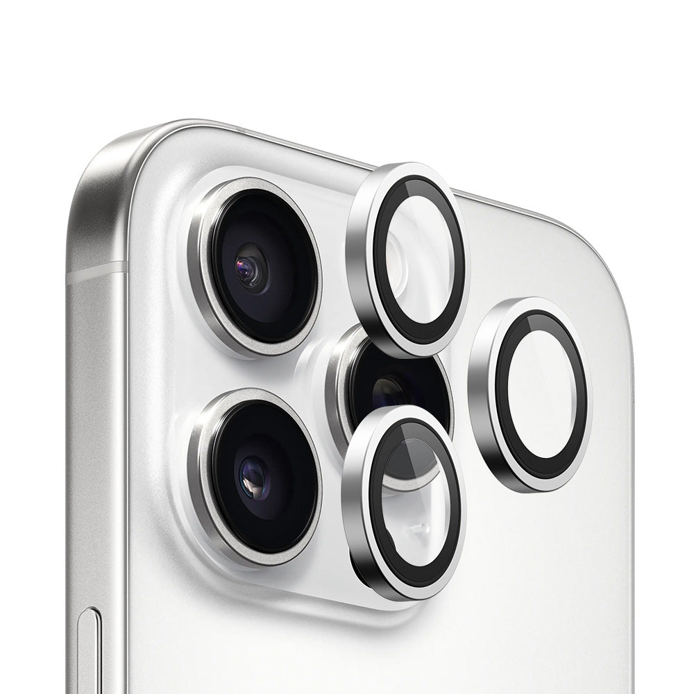 Zaštitna folija za zadnju kameru Blueo 99 Anti-Reflektivna HD za Apple iPhone 16 Pro Max / 16 Pro, Kaljeno staklo, Srebrna