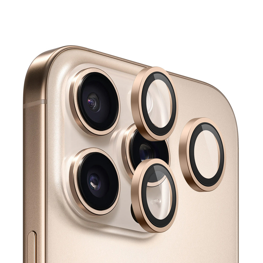 Zaštitna folija za zadnju kameru Blueo 99 Anti-Reflektivna HD za Apple iPhone 16 Pro Max / 16 Pro, Kaljeno staklo, Bronzana