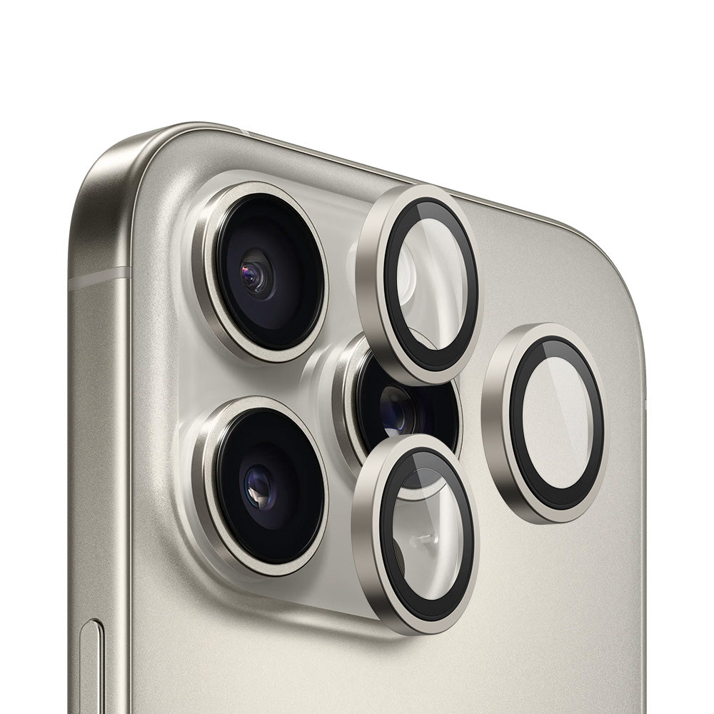 Zaštitna folija za zadnju kameru Blueo 99 Anti-Reflektivna HD za Apple iPhone 16 Pro Max / 16 Pro, Kaljeno staklo, Metalik siva