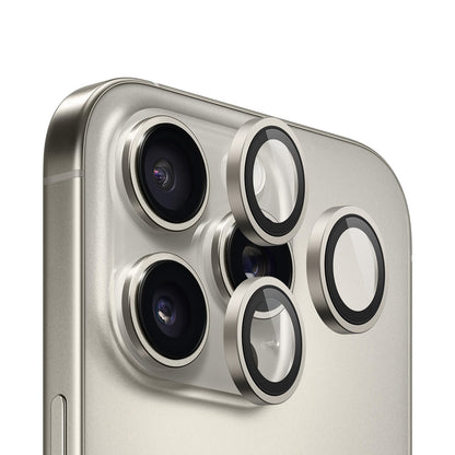 Zaštitna folija za zadnju kameru Blueo 99 Anti-Reflektivna HD za Apple iPhone 16 Pro Max / 16 Pro, Kaljeno staklo, Metalik siva