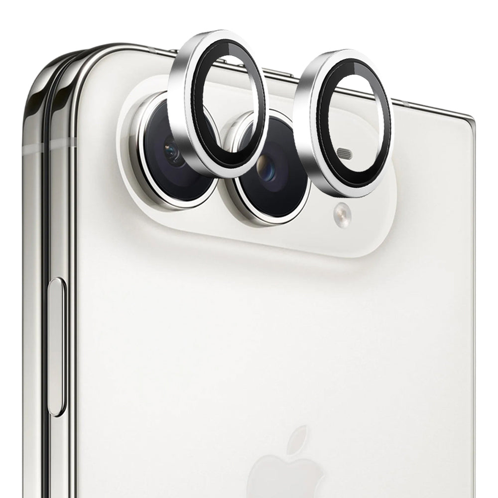 Zaštitno staklo za zadnju kameru Blueo 99 Anti-Reflective HD za Apple iPhone Duo, kaljeno staklo, srebrno