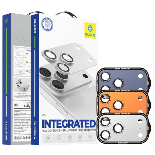 Blueo Integrated Metal zaštitna folija za zadnju kameru za Apple iPhone 17 Pro Max, kaljeno staklo, tamnoplava