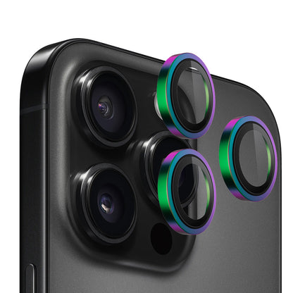Zaštitna folija za zadnju kameru Blueo Metal Frame za Apple iPhone 14 Pro Max / 14 Pro, Kaljeno staklo, Višebojno