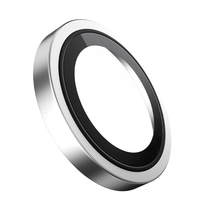 Zaštitna folija za zadnju kameru Blueo Metal Frame za Apple iPhone 16 Pro Max / 16 Pro, Kaljeno staklo, Srebrna