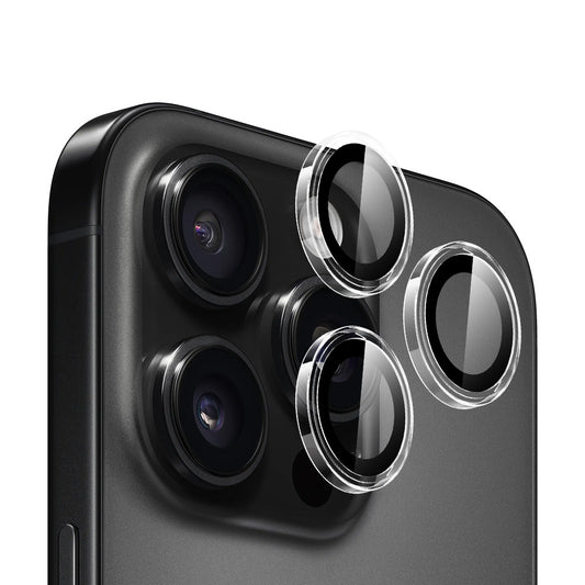 Zaštitna folija za zadnju kameru Blueo Metal Frame za Apple iPhone 16 Pro Max / 16 Pro, Kaljeno staklo, Providna