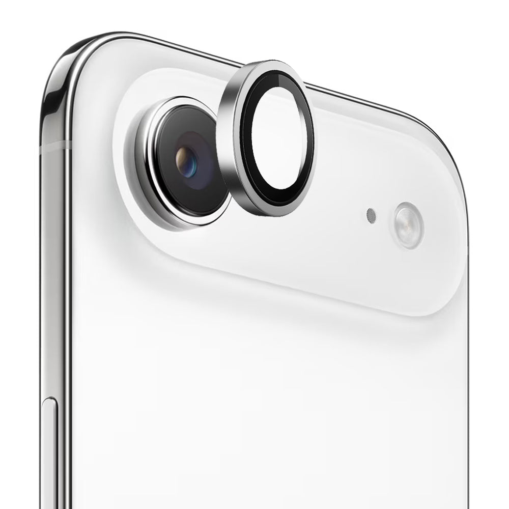 Folija za zaštitu zadnje kamere Blueo Metal Frame za Apple iPhone 17 Air, Kaljeno staklo, Srebrna
