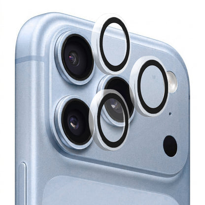 Blueo zaštitna folija za zadnju kameru sa metalnim okvirom za Apple iPhone 18 Pro / 18 Pro Max, kaljeno staklo, providna