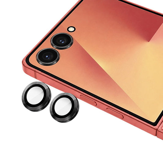 Zaštitna folija za zadnju kameru Blueo za Samsung Galaxy Z Flip8 F776, Kaljeno staklo, Crna