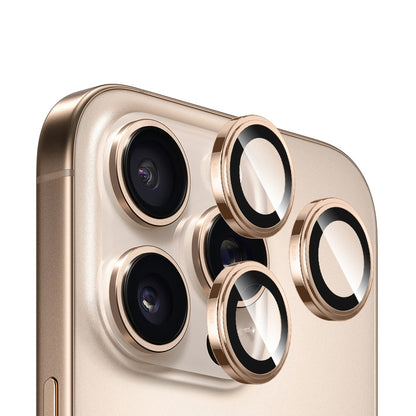 Zaštitna folija za zadnju kameru Blueo Sapphire Crystal za Apple iPhone 14 Pro Max / 14 Pro, Kaljeno staklo, Zlatna