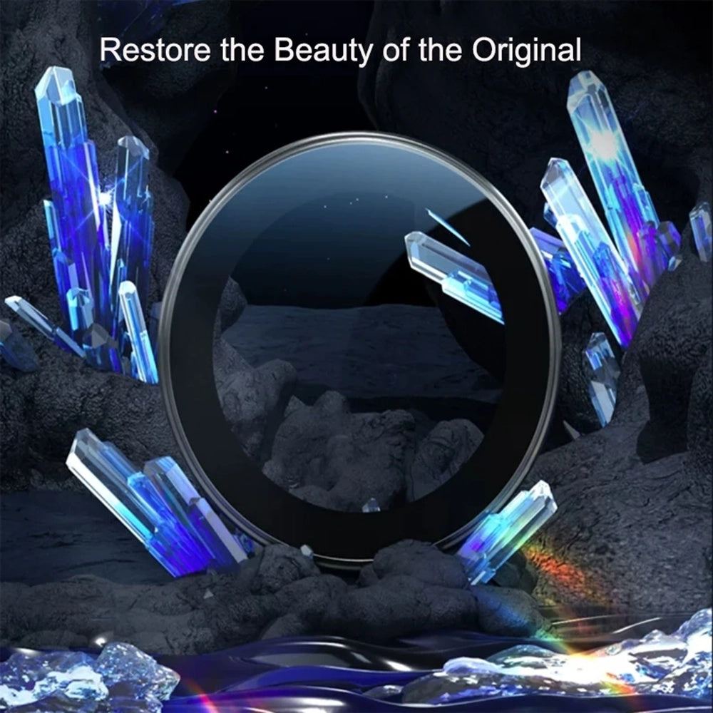 Zaštitna folija za zadnju kameru Blueo Sapphire Crystal za Apple iPhone 14 Pro Max / 14 Pro, Kaljeno staklo, Zlatna