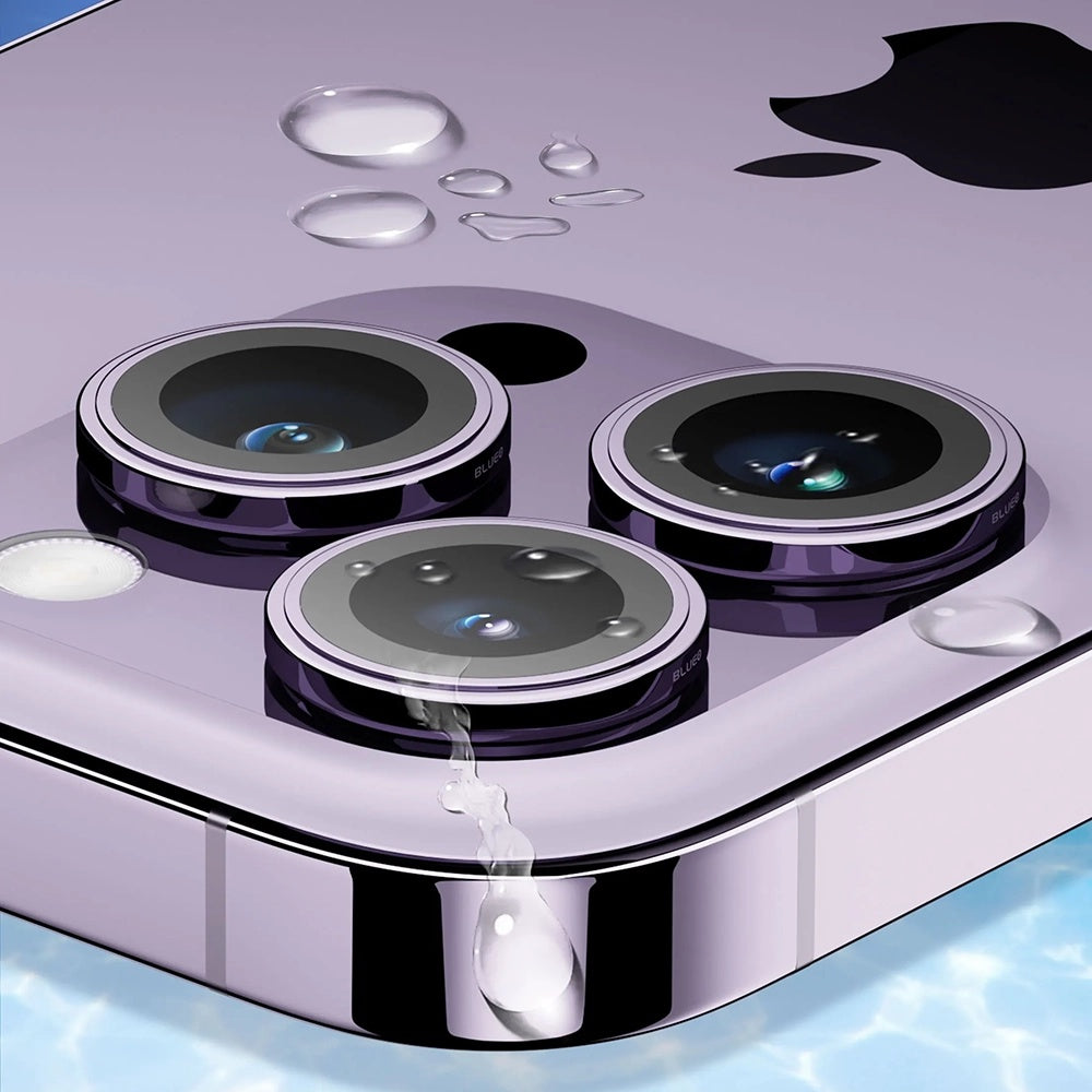 Zaštitna folija za zadnju kameru Blueo Sapphire Crystal za Apple iPhone 14 Pro Max / 14 Pro, Kaljeno staklo, Višebojno