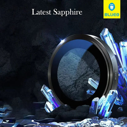 Zaštitna folija za zadnju kameru Blueo Sapphire Crystal za Apple iPhone 14 Pro Max / 14 Pro, Kaljeno staklo, Crna