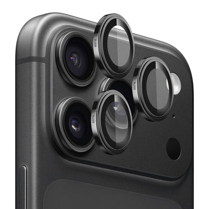 Zaštitno staklo za zadnju kameru Blueo Sapphire Crystal za Apple iPhone 18 Pro / 18 Pro Max, kaljeno staklo, crno