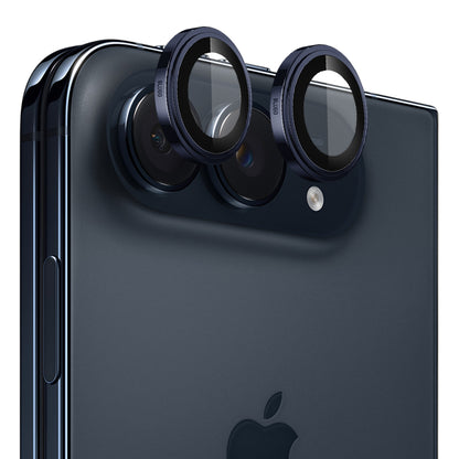 Zaštitno staklo za zadnju kameru Blueo Sapphire Crystal za Apple iPhone Duo, kaljeno staklo, plavo
