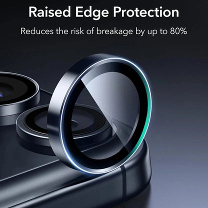 Folija za zaštitu zadnje kamere ESR Armorite za Apple iPhone 17 Pro Max / 17 Pro / 16 Pro Max / 16 Pro, Kaljeno staklo, Plava
