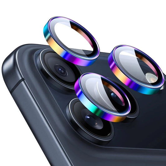 Folija za zaštitu zadnje kamere ESR Armorite za Apple iPhone 17 Pro Max / 17 Pro / 16 Pro Max / 16 Pro, Kaljeno staklo, Šareno