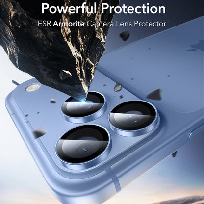 Zaštitna folija za zadnju kameru ESR Armorite za Apple iPhone 18 Pro / 18 Pro max, Kaljeno staklo, Plava