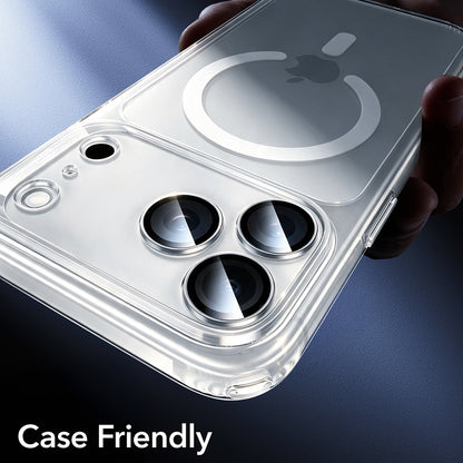 Zaštitna folija za zadnju kameru ESR Armorite za Apple iPhone 18 Pro / 18 Pro max, kaljeno staklo, srebrna