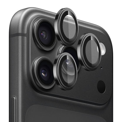 Zaštitna folija za zadnju kameru Lito S+ za Apple iPhone 18 Pro / 18 Pro Max, Kaljeno staklo, Crna
