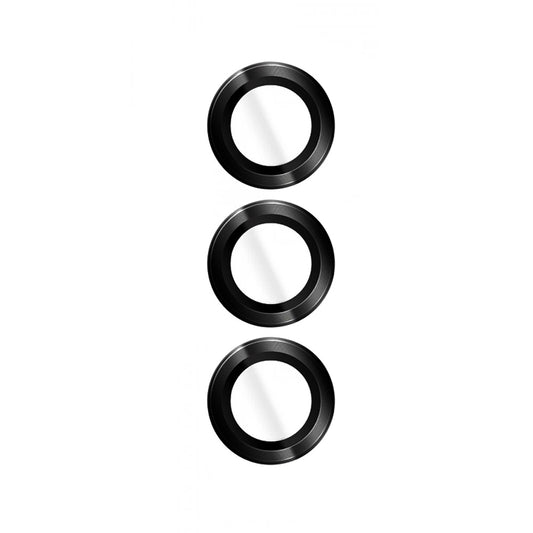 Folija za zaštitu zadnje kamere Lito S+ za Samsung Galaxy S26 Plus / S26, Kaljeno staklo, Crna