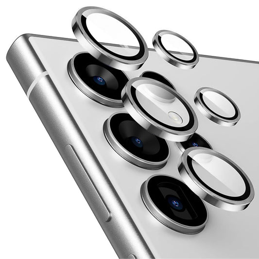 Folija za zaštitu zadnje kamere Lito S+ za Samsung Galaxy S26 Ultra, Kaljeno staklo, Srebrna