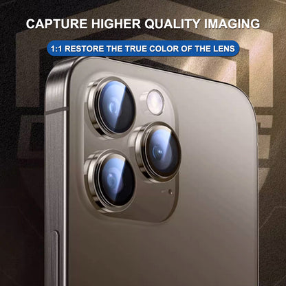 Folija za zaštitu zadnje kamere Lito Titanium AR za Apple iPhone 17 Air, Kaljeno staklo, Srebrna