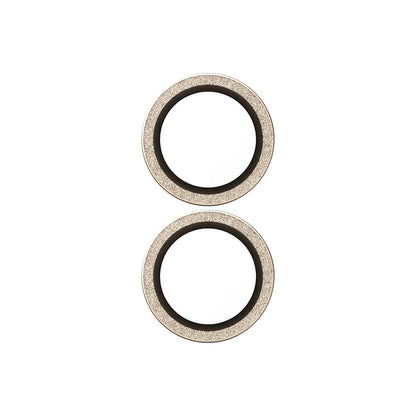 Zaštitna folija za zadnju kameru PanzerGlass Hoops Glitter za Apple iPhone 17 / 16 Plus / 16, Kaljeno staklo, Zlatna