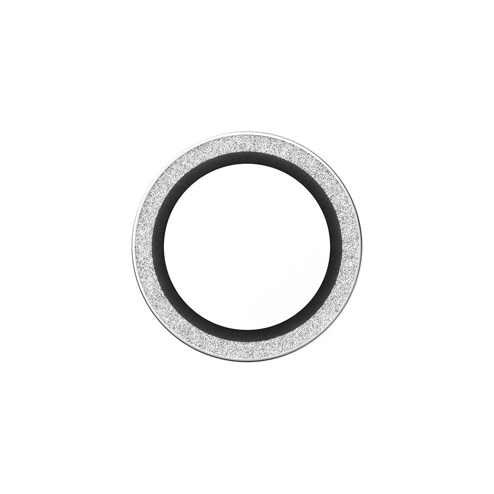 Folija za zaštitu zadnje kamere PanzerGlass Hoops Glitter za Apple iPhone 17 Air, Kaljeno staklo, Srebrna