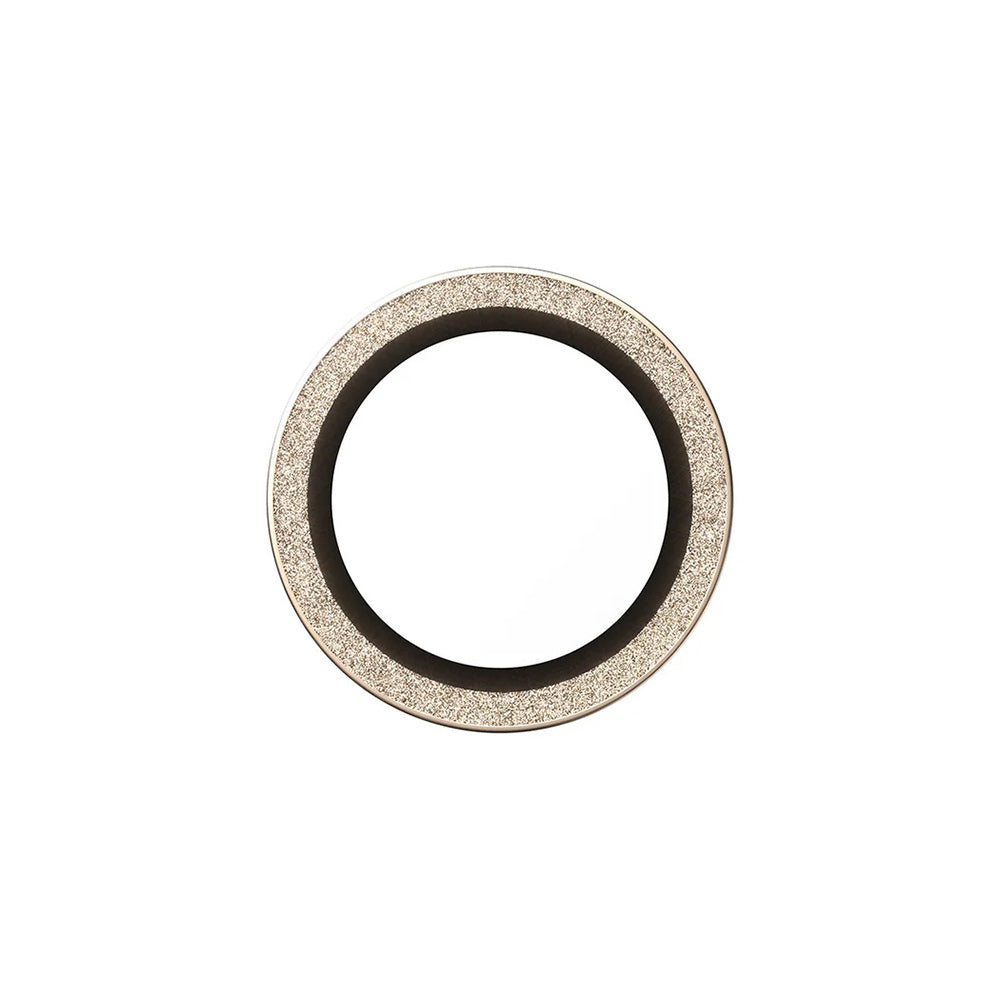 Folija za zaštitu zadnje kamere PanzerGlass Hoops Glitter za Apple iPhone 17 Air, Kaljeno staklo, Zlatna