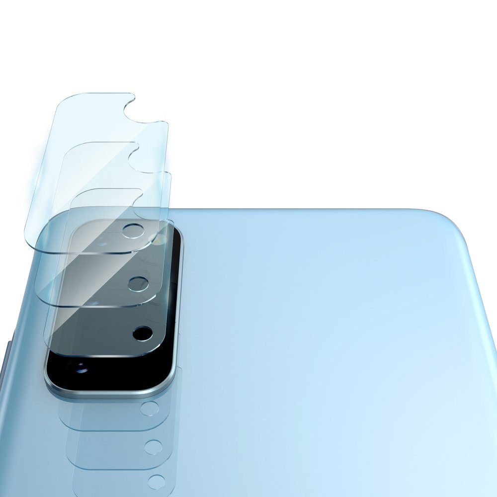 Zaštitna folija za zadnju kameru Ringke IDGL za Samsung Galaxy S20 5G G981 / S20 G980, Kaljeno staklo, Set od 3 komada, Providna