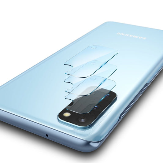 Zaštitna folija za zadnju kameru Ringke IDGL za Samsung Galaxy S20 5G G981 / S20 G980, Kaljeno staklo, Set od 3 komada, Providna