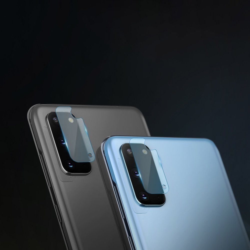 Zaštitna folija za zadnju kameru Ringke IDGL za Samsung Galaxy S20 5G G981 / S20 G980, Kaljeno staklo, Set od 3 komada, Providna